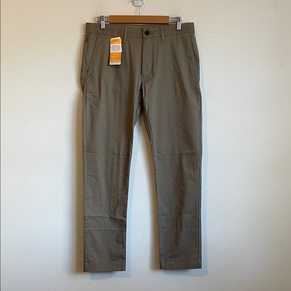 J. Crew Slim-fit TruTemp365® chino‎ pant Size 31 x 30 Men's Olive Chinos